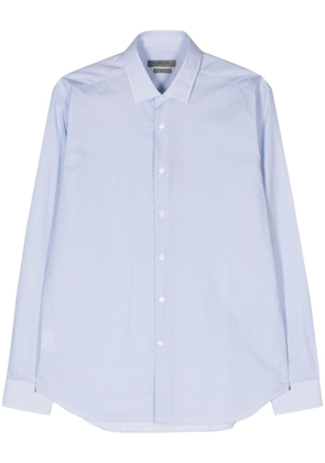 Corneliani polka-dot cotton shirt - Blue