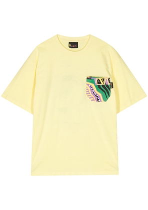 Mauna Kea Crazy Cocco cotton T-shirt - Yellow