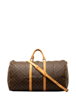 Louis Vuitton Pre-Owned 2003 Monogram Keepall Bandouliere 55 travel bag - Brown