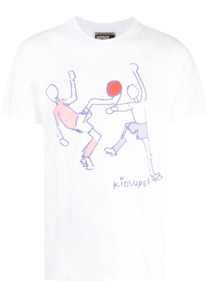 KidSuper graphic-print cottonT-shirt - White