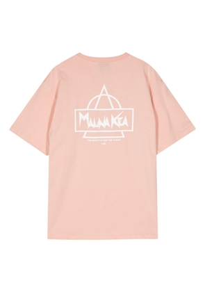 Mauna Kea Heritage cotton T-shirt - Pink