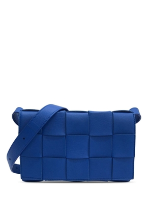 Bottega Veneta Pre-Owned 2018-2023 Intrecciato Cassette crossbody bag - Blue
