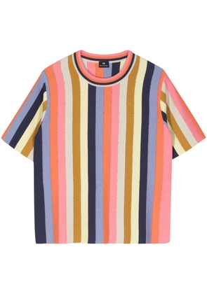 PS Paul Smith striped knitted top - Pink