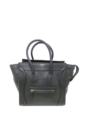 Céline Pre-Owned 2012-2018 Micro Luggage tote bag - Black