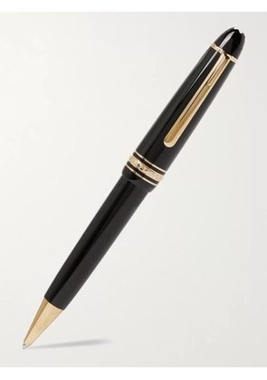 Montblanc - Meisterstück Le Grand Resin and Gold-Plated Ballpoint Pen - Men - Black