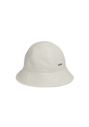 Light Beige Oasi Lino Bucket Hat