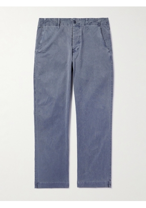 Save Khaki United - Straight-Leg Cotton-Corduroy Trousers - Men - Blue - UK/US 30