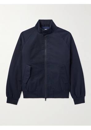 NN07 - Dawson 8235 Organic Cotton-Twill Bomber Jacket - Men - Blue - S