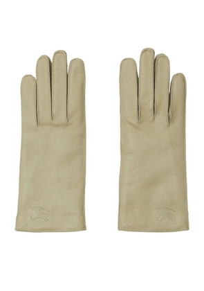 Burberry Leather Ekd Gloves