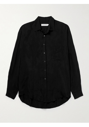 The Frankie Shop - Leland Bemberg™ Shirt - Men - Black - XS