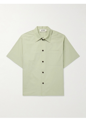 RÓHE - Cotton-Poplin Shirt - Men - Green - IT 46