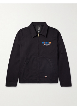 Local Authority LA - Dickies® Malibu Racing Embroidered Twill Jacket - Men - Black - M