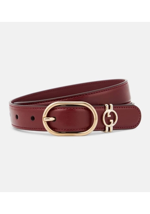 Gucci Interlocking G leather belt