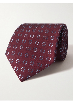 Charvet - 8.5cm Silk-Jacquard Tie - Men - Red