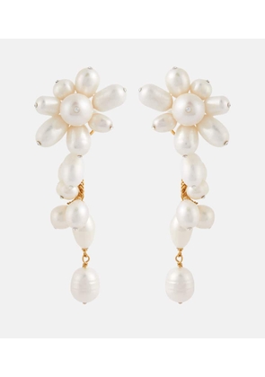 Jennifer Behr Florance baroque pearl drop earrings