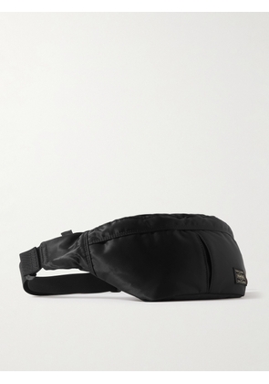 Porter-Yoshida and Co - Tanker Logo-Appliquéd Nylon Belt Bag - Men - Black