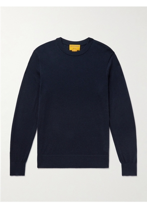 Guest In Residence - Airy True Slim-Fit Cashmere Sweater - Men - Blue - S