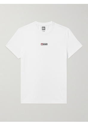 66 North - Tangi Slim-Fit Logo-Print Organic Cotton-Blend Jersey T-Shirt - Men - White - XS