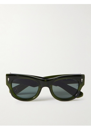 Jacques Marie Mage - Truckee D-Frame Acetate Sunglasses - Men - Green