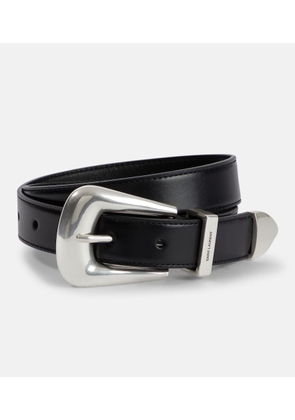 Saint Laurent Folk leather belt