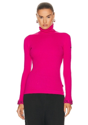 Goldbergh Mira Long Sleeve Sweater in Passion Pink - Fuchsia. Size XS (also in ).