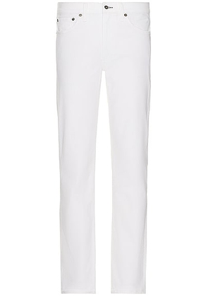 Rag & Bone Fit 2 Authentic Stretch Pant in Optic White - White. Size 30x32 (also in 36x32).