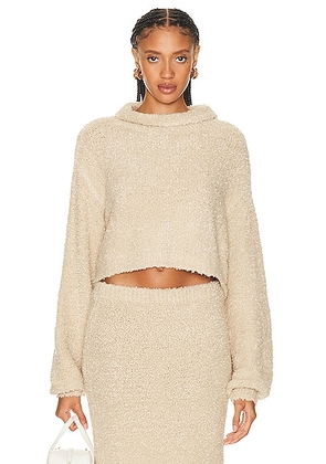 LPA Shai Sweater in Oat - Neutral. Size S (also in XL, XS, XXS).