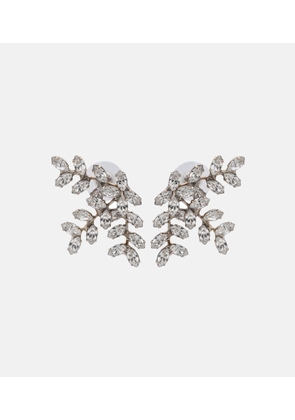 Jennifer Behr Viniette crystal-embellished earrings