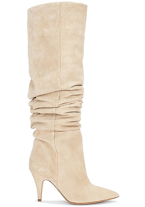 KHAITE River Knee High Boot in Nude - Nude. Size 40 (also in ).