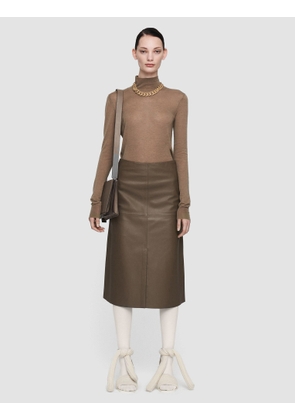 Nappa Leather Sidena Skirt