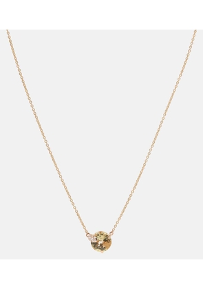 Bucherer Fine Jewellery Peekaboo 18kt rose gold necklace with beryl and diamonds