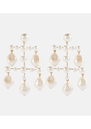 Jennifer Behr Imogene faux pearl earrings