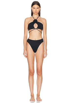 Maygel Coronel Fonce Bikini Set in Black - Black. Size all.