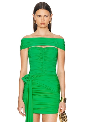 Maygel Coronel Igara Bodysuit in Spring Green - Green. Size all.