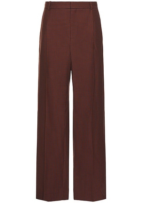 BOTTER Classic Trousers With Pleat in Red Check - Red. Size 48 (also in ).