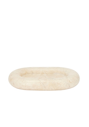Anastasio Home The Maddi Catch Dish in Oyster - Ivory. Size all.