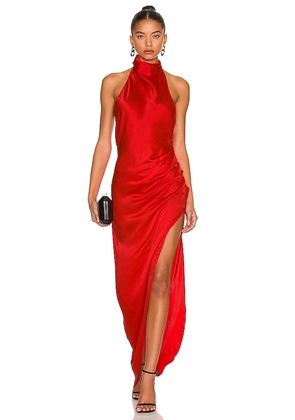 Amanda Uprichard X REVOLVE Samba Gown in Red. Size M, XL, XS.