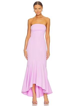 ELLIATT Serenade Dress in Purple. Size L, S, XL, XS.