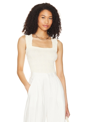 Free People Love Letter Cami in Ivory. Size XS/S.