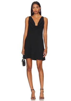 Amanda Uprichard X Revolve Mirai Mini Dress in Black. Size XS.