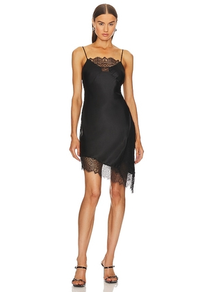 ALLSAINTS Eldia Mini Dress in Black. Size 6, 8.