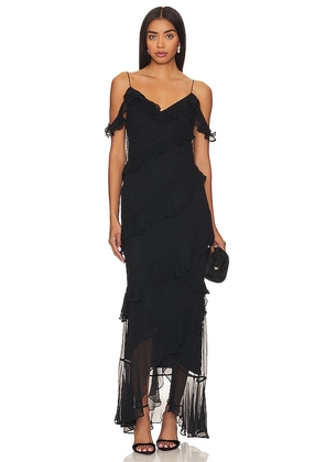 House of Harlow 1960 x REVOLVE Maxime Maxi Dress in Black. Size S.