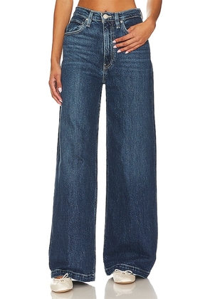 Hudson Jeans James High Rise Wide Leg in Blue. Size 26, 27.