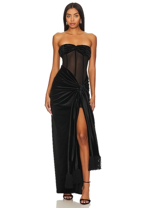 Bronx and Banco Gina Gown in Black. Size M.