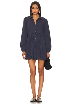 Free People Solid Marvelous Mia Mini in Navy. Size M, XL, XS.