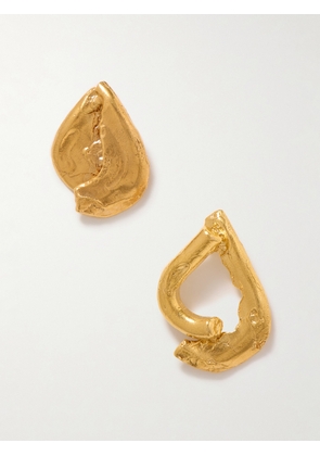 Alighieri - The Warrior Gold-plated Earrings - One size
