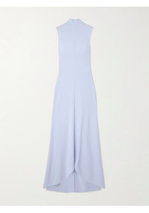 COURREGES - Asymmetric Jersey Maxi Dress - Blue - x small,small,medium,large,x large