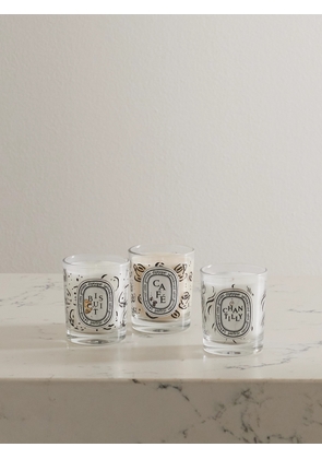 Diptyque - Set Of Three Scented Candles, 3 X 70g - One size