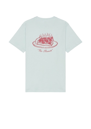 Dinner Service NY Prince Street Pizza T-shirt in Blue. Size M, S, XS.