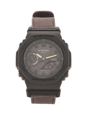 G-Shock True Cotton And Food Textile Series Watch in Charcoal.